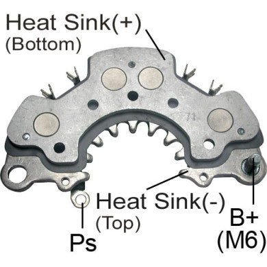 Aftermarket Alternator Rectifier IHR770