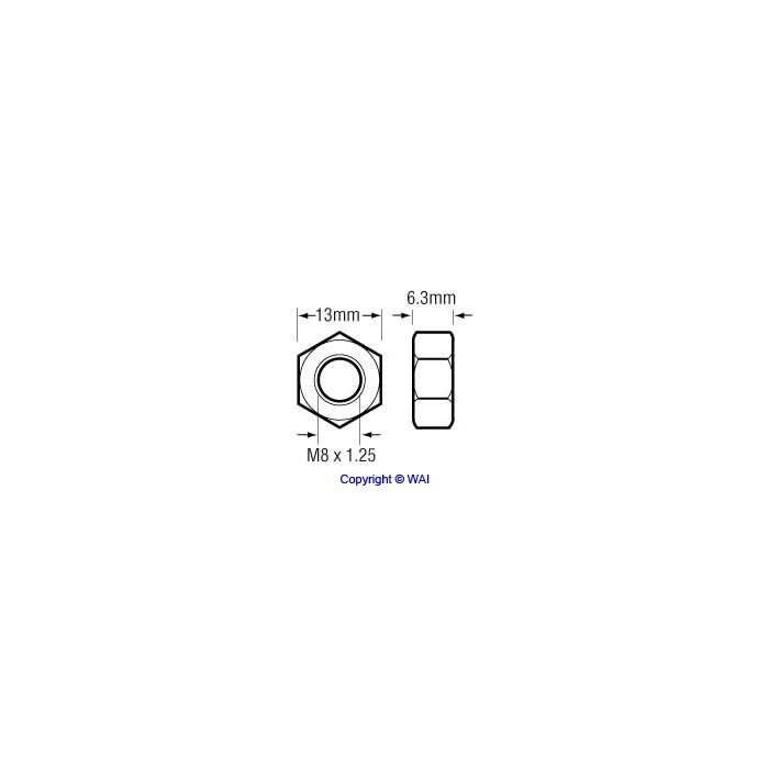 Aftermarket Nut 85-2400