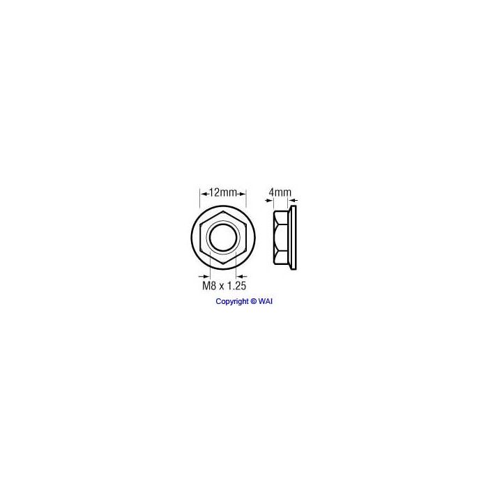 Aftermarket Nut 85-2407