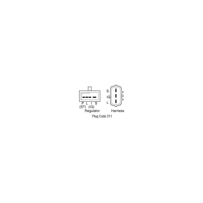 Aftermarket Alternator 13551N