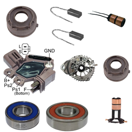 Aftermarket Valeo Alternator Rebuild Kit 11017RK