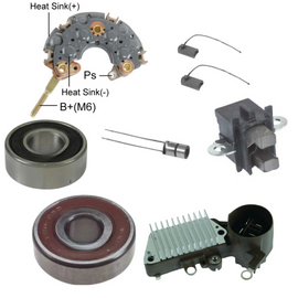 Aftermarket Denso Alternator Rebuild Kit 13294RK