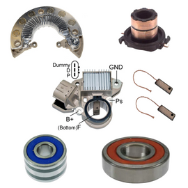 Aftermarket Mitsubishi Alternator Rebuild Kit 11168RK