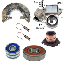 Aftermarket Mitsubishi Alternator Rebuild Kit 11635RK