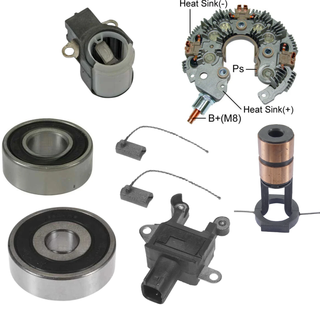 Aftermarket Denso Alternator Rebuild Kit 11379RK – RC Auto Electric Parts