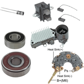 Aftermarket Denso Alternator Rebuild Kit 14611RK