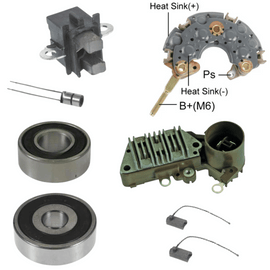 Aftermarket Denso Alternator Rebuild Kit 14849RK