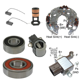 Aftermarket Denso Alternator Rebuild Kit 13980RK