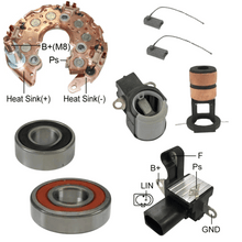 Load image into Gallery viewer, Aftermarket Denso Alternator Rebuild Kit 11686RK