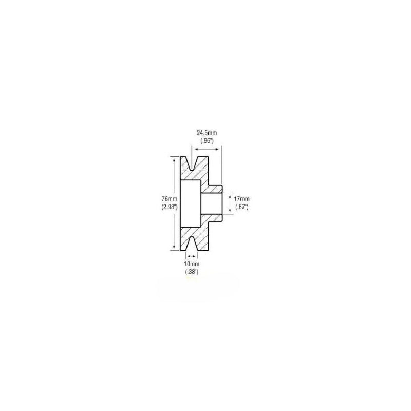 Aftermarket Alternator Pulley 24-2104