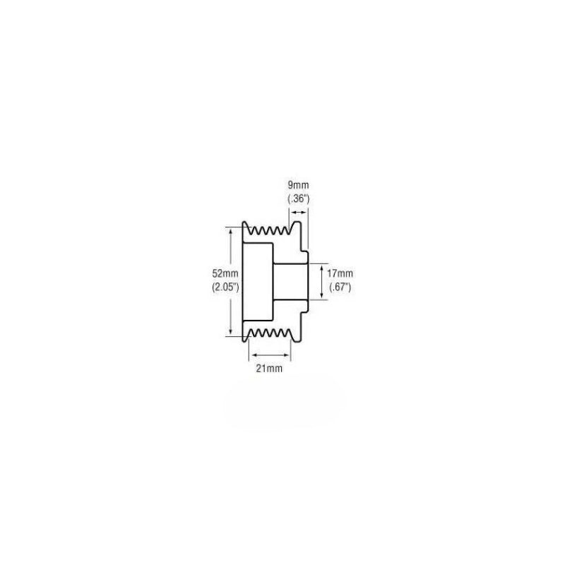 Aftermarket Alternator Pulley 24-1263