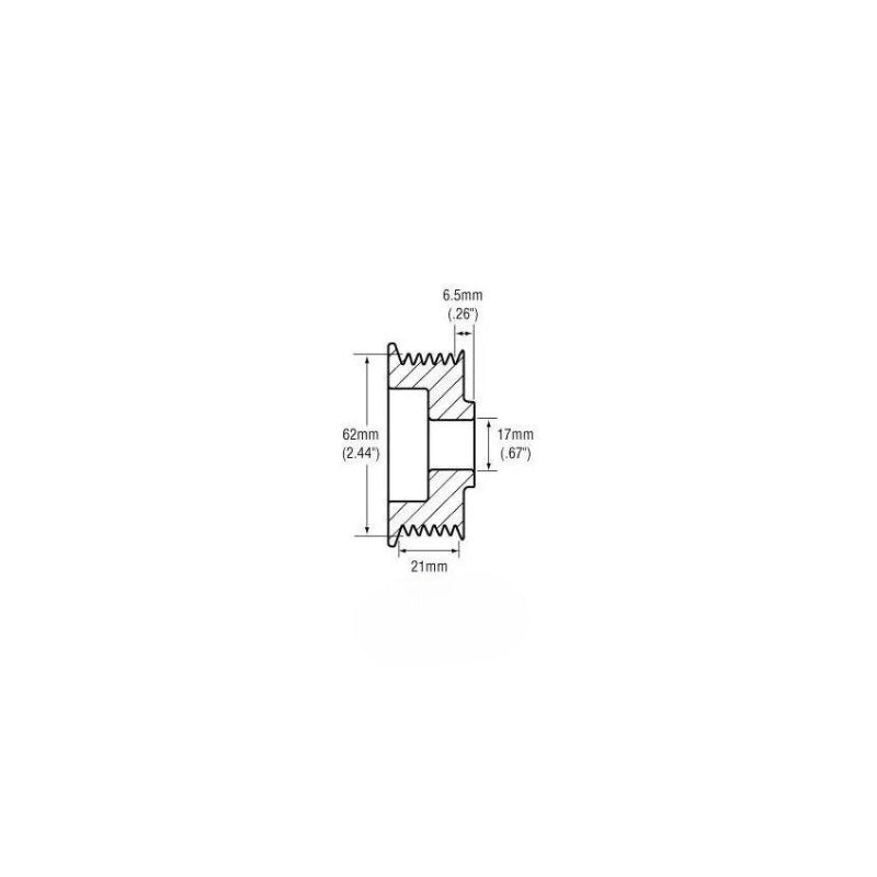 Aftermarket Alternator Pulley 24-1279