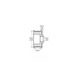 Aftermarket Alternator Pulley 24-82253