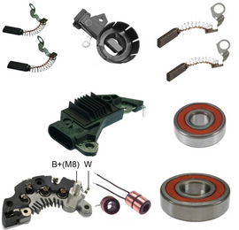 Aftermarket Delco Alternator Rebuild Kit 8199-2RK