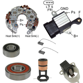 Aftermarket Denso Alternator Rebuild Kit 13919RK