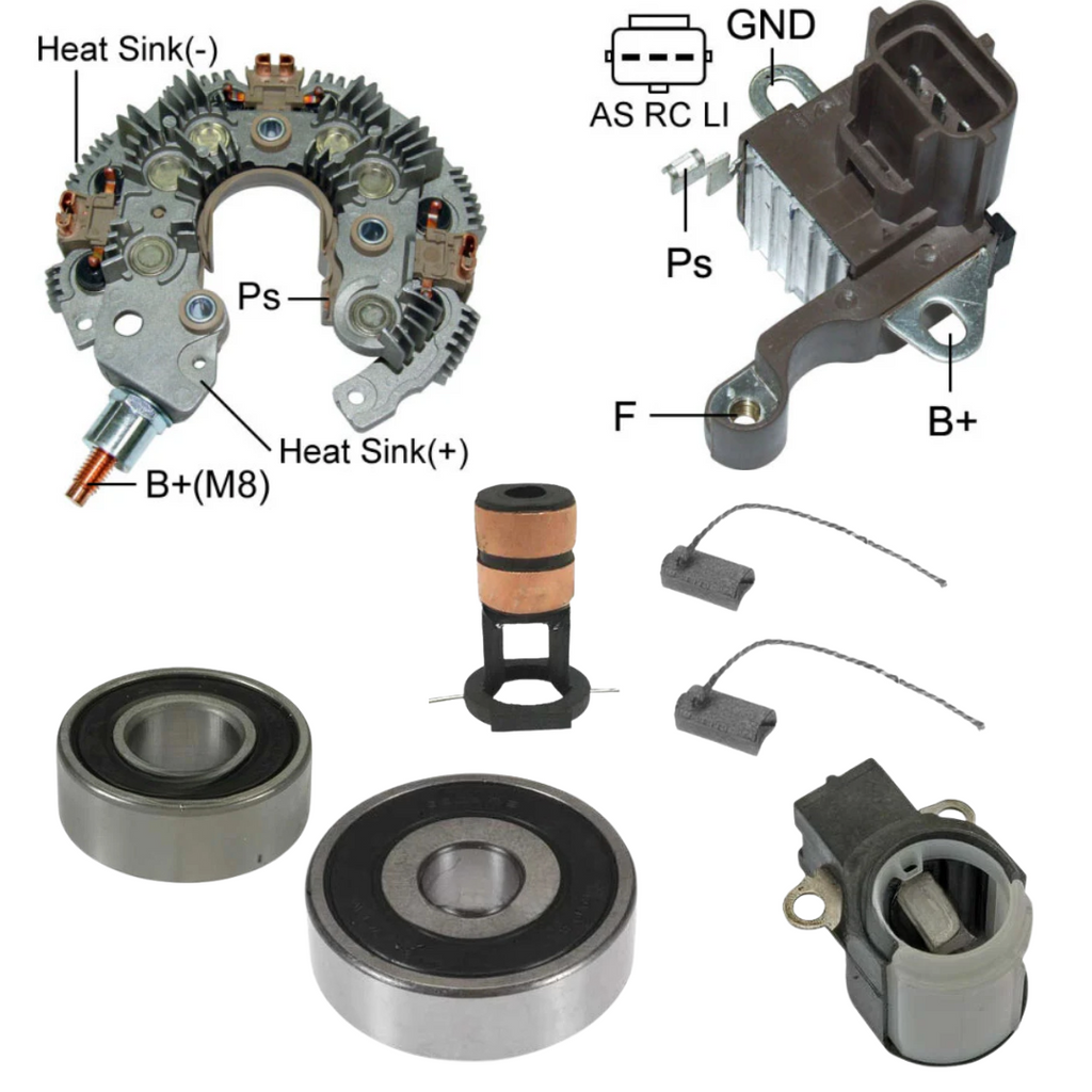 Aftermarket Denso Alternator Rebuild Kit 11629RK