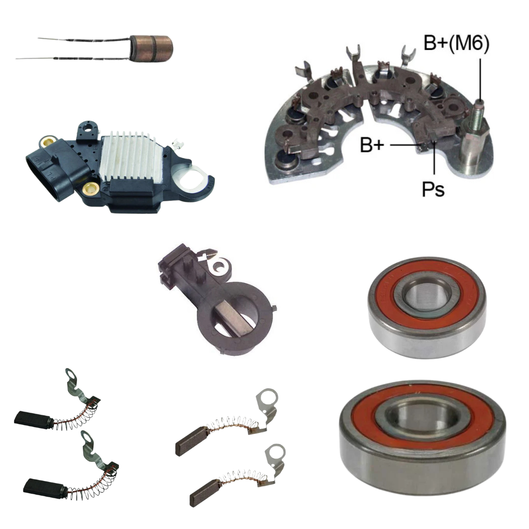 Premium Alternator Rebuild Kit Late Delco CS144 Delco Pontiac Chevy GMC Buick Premium Alternator Rebuild Kit Late Delco CS144 Delco Pontiac Chevy GMC Buick