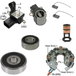 Aftermarket Denso Alternator Rebuild Kit 11712RK