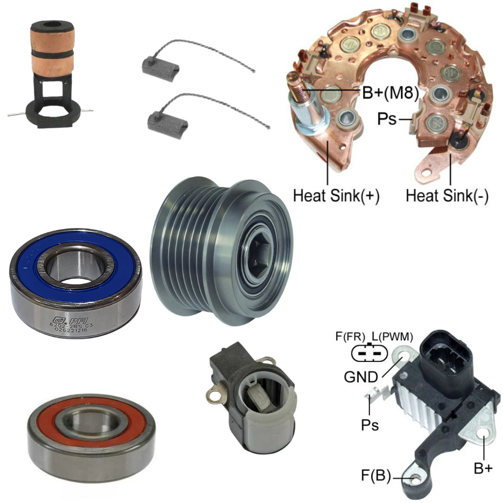 Aftermarket Denso Alternator Rebuild Kit 11787RK