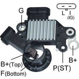 Aftermarket Alternator Voltage Regulators D2206