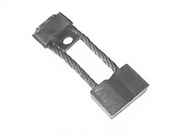 Aftermarket Starter Brush D41-09, Aftermarket Starter Brush D41-09 replacement, aftermarket brush, OEM replacement brush, starter brush, D41-09 brush, Delco brush, brush for starter repair, automotive electrical replacement part, RCAutoElectric parts