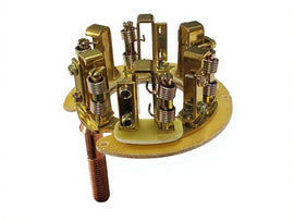 Aftermarket Starter Brush Holder D50-06, Aftermarket Starter Brush Holder D50-06 replacement, aftermarket brush holder, OEM replacement brush holder, starter brush holder, D50-06 brush holder, Delco brush holder, brush holder for starter repair, automotive electrical replacement part, RCAutoElectric parts