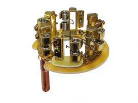 Aftermarket Starter Brush Holder D50-07, Aftermarket Starter Brush Holder D50-07 replacement, aftermarket brush holder, OEM replacement brush holder, starter brush holder, D50-07 brush holder, Delco brush holder, brush holder for starter repair, automotive electrical replacement part, RCAutoElectric parts