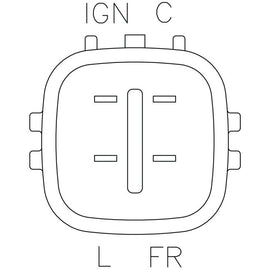 Aftermarket Alternator Voltage Regulator IN6004