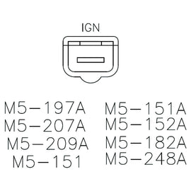 Aftermarket Alternator Voltage Regulator M5-151