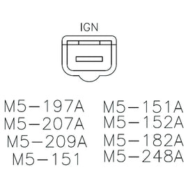 Aftermarket Alternator Voltage Regulator M5-152A