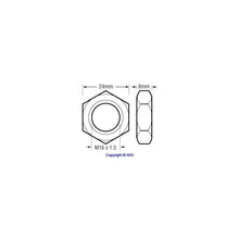 Load image into Gallery viewer, Aftermarket Pulley Nut 85-2600