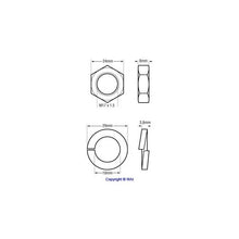 Load image into Gallery viewer, Alternator Small Parts Nut 85-2701