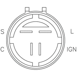 Aftermarket Alternator Voltage Regulator IH772