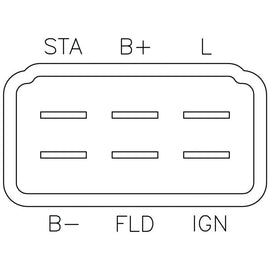 Aftermarket Alternator Voltage Regulator IH811