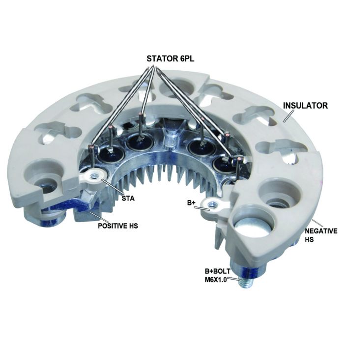 Aftermarket Alternator Rectifier IMR12202