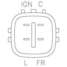Aftermarket Alternator Voltage Regulator IN260