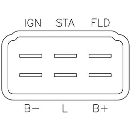 Aftermarket Alternator Voltage Regulator IN555