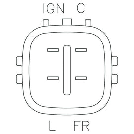 Aftermarket  Alternator Voltage Regulator IN6315