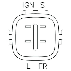 Aftermarket Alternator Voltage Regulator IN6323